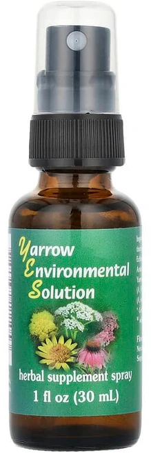 Flower Essence Services 서양 톱풀 인바이어런먼털 솔루션 스프레이 30ml(1fl oz) FES-11105, Flower Essence Services Yarrow, 1개, 30ml - 쿠팡