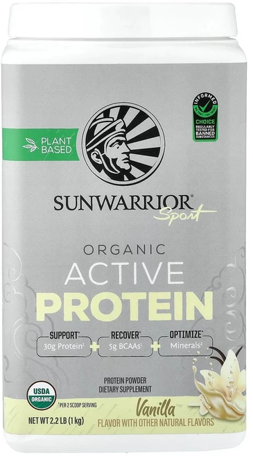 썬워리어 Sport 활성 단백질 바닐라 1kg(2.2lb), 1개, 1kg - 쿠팡