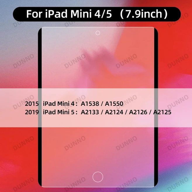 2024 iPad Air 11 M2 Pro 13in 마그네틱 종이 느낌 필름 12.9 Air4/5 10th 7/8/9th mini 6 화면 보호기, 01 iPad Mini 4 5