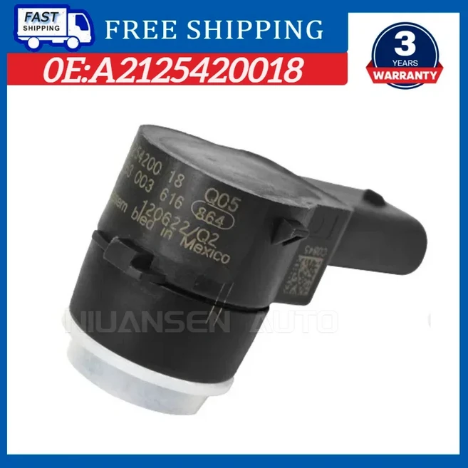 호환 메르세데스 벤츠 A B E S CLS SLC 클래스 W204 W212 W221 GLE W166용 차량 PDC 주차 센서 A2125420018, 02 1pc
