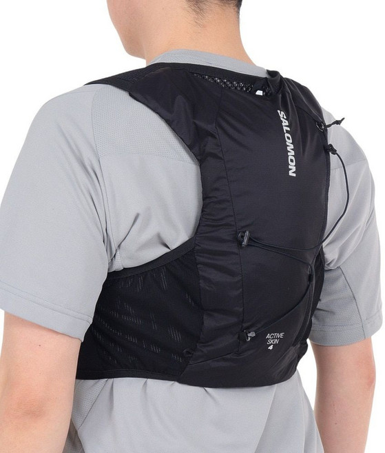 살로몬 액티브 스킨 4 남녀공용 마라톤 트레일러닝 조끼 베스트 가방 LC2178200