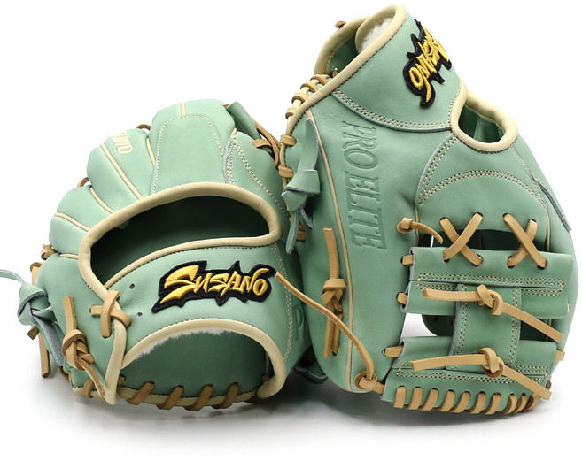 스사노 트레이닝글러브 민트카멜 SUPET11, 1개, 우투/왼손착용/오른손잡이