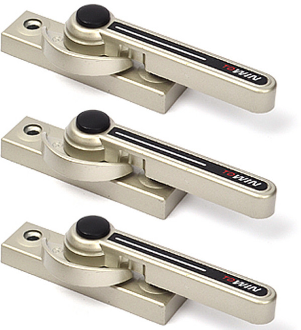 선반나라 양방향 크리센트 잠금장치, 3개