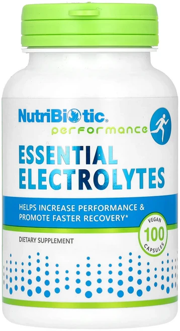 효과가 좋은 NutriBiotic 운동 능력 필수 전해질 베지 캡슐 100정 최저가격, NutriBiotic운동능력필수전해질베지캡슐100정, 1개 - 쿠팡