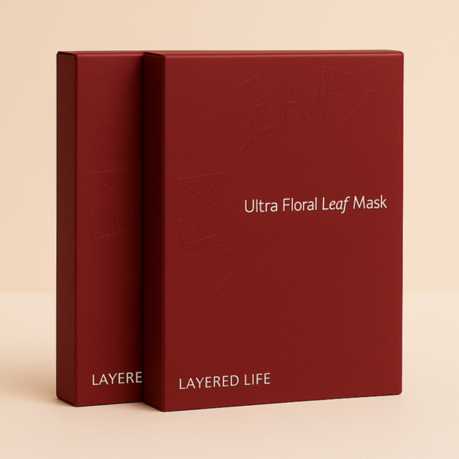 Ultra Floral Leaf Mask 1BOX(5개입), 2개, 5개입