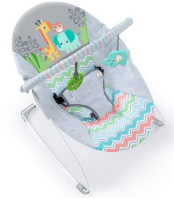 브라이트스타트 기글 사파리 바운서 2, GRAY MIX (그레이혼합)