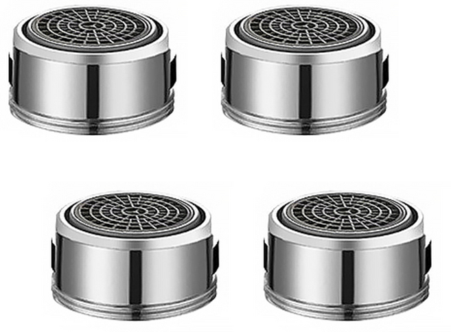 리브문 세면대 부속 수도꼭지 수전 토수구 ABS 포말캡, 4개