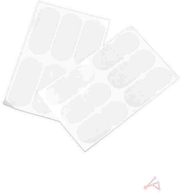 투명 타원형 엘프 귀스티커 6개 1매 귀교정테이프 엘프귀스티커 요정귀테이프, 홈없음