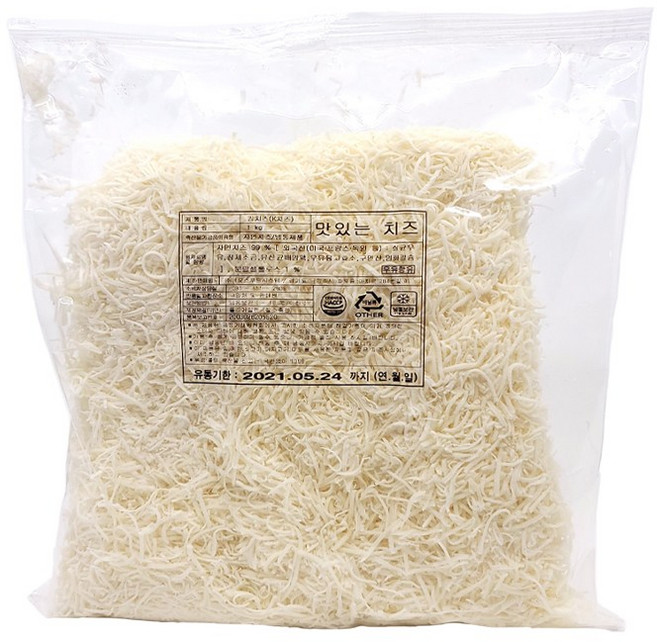 네오스 냉동 엔젤헤어 눈꽃치즈 1kg, 1개