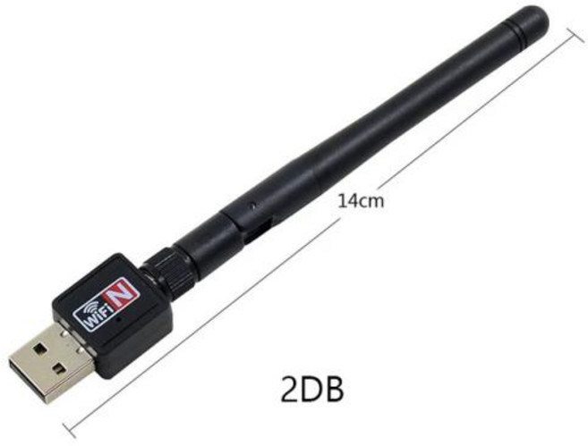 미니 USB 와이파이 어댑터 150Mbps 2.4G 무선 네트워크 카드 USB LAN 동글 802.11 b/g/n 5db 안테나 PC 노트북용 와이파이 리시버, 1개, 3) MTK7601-2DB