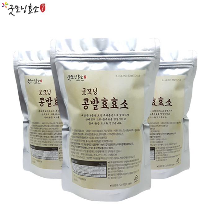 굿모닝효소 식물성 단백질 콩발효효소, 1개, 300g