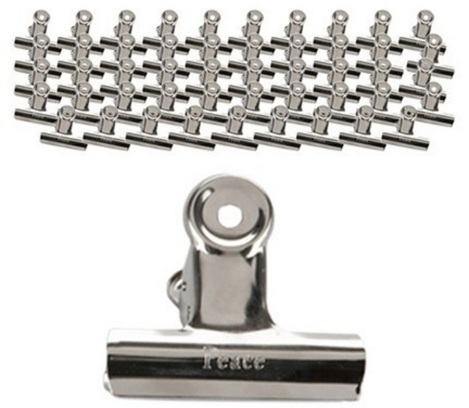 피스코리아 철불독크립, 중, 50개, 50개