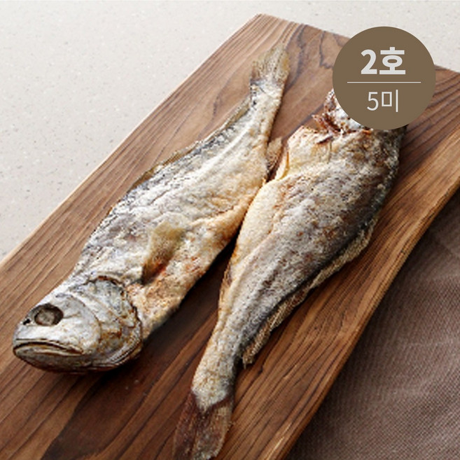[그린영광굴비] 영광녹차찜보리굴비 2호(5미), 5개, 28cm 내외