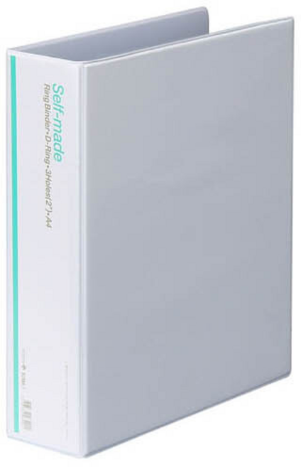 문화 B749-7 셀프메이드 흰투 3공D링바인더 폭5cm, 2개