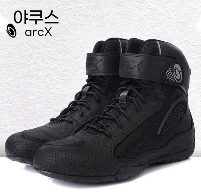 바이크부츠 바이크슈즈 바이크 방수 라이딩신발 오토바이부츠 라이더, 5. L60053 레드 봄여름 통기성 스타일