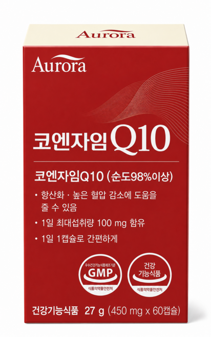 코엔자임Q10 코큐텐 식약청인증/ 하이퍼셀 코엔자임q10 12박스구매시 증정, 1개, 60정