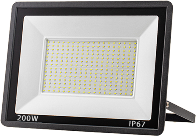 LED投射燈 IP67防水戶外露營燈 180度可調, 200W足瓦-110V-暖黃光(3000K), 1個