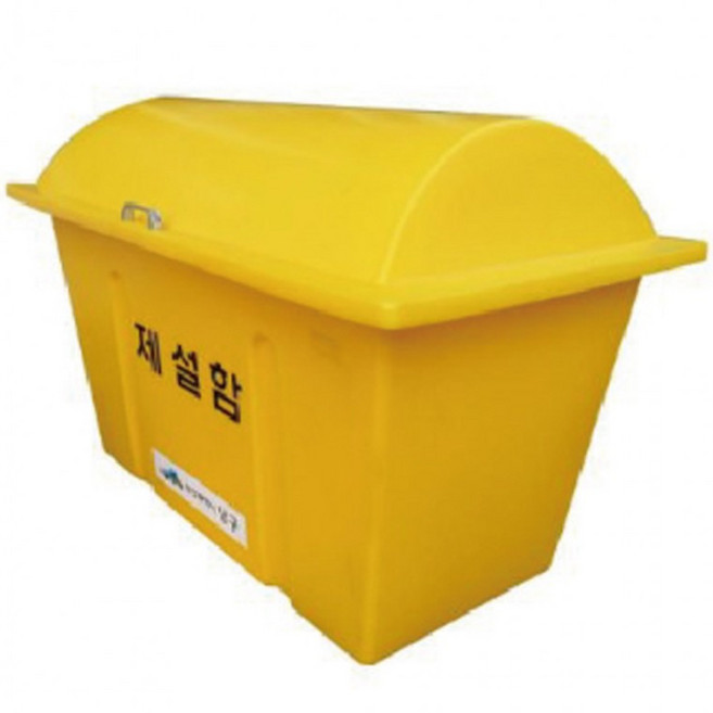 제설함 대형 모래함 제설자재 염화칼슘 적재함 방재함, 1개