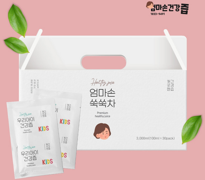 쑥쑥차 3년근황기 가시오갈피(가시오가피) 대추 감초 추출액, 30개, 100ml