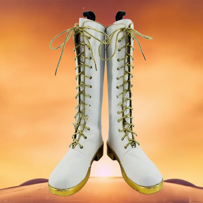 케데헌 어린이 헌트릭스 골든 코스튬 코스프레 의상 신발 부츠 슈즈