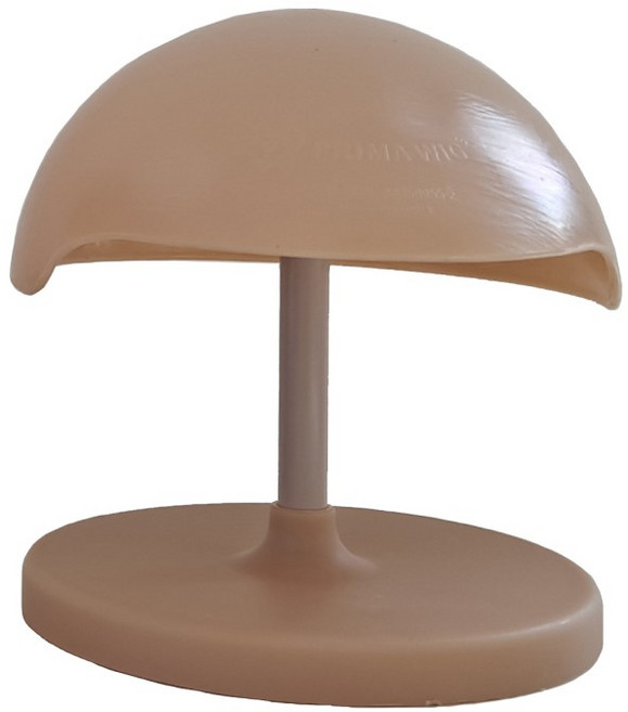 모젠위그 실리콘 가발걸이 (스킨색) 15cm / 가발거치대, 1개, 스킨색