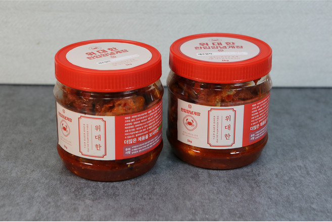 돈버는 수산물 연평도 양념게장 암꽃게 꽃게장 한입게장 1kg 순살게장 350g, 1개