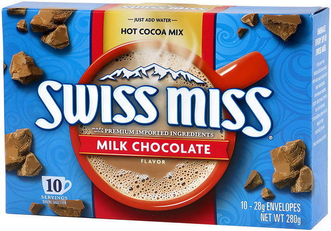 스위스미스 밀크초코 핫 코코아믹스, 1개, 28g, 10개입, 28g