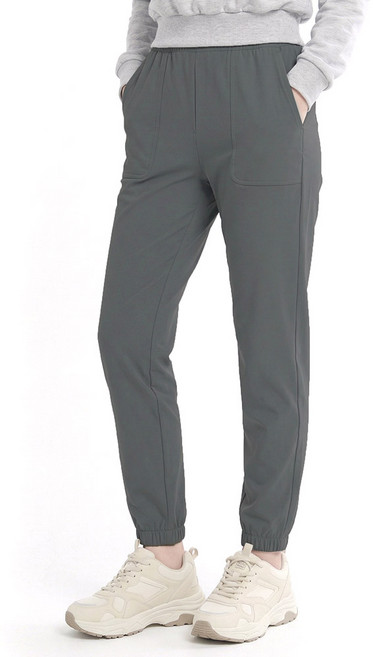 콜핑 여성 하이쿨 스트레치 밴딩 조거 등산 바지