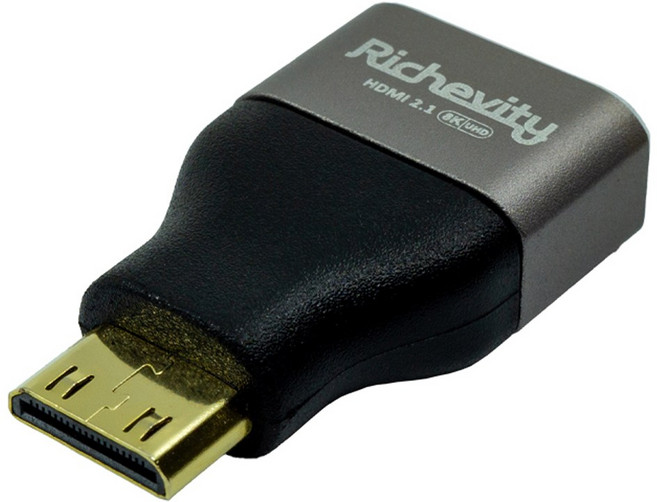 리체비티 8K HDMI 2.1 mini HDMI to HDMI 양방향 젠더