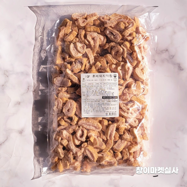 달구지 훈제절단막창2 대용량 업소용 캠핑용, 2kg, 1개