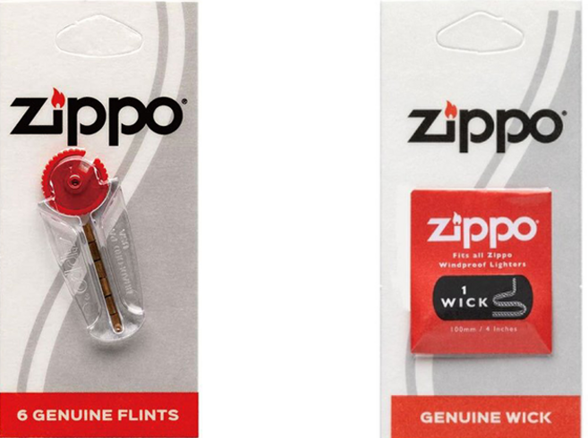 지포라이터 정품 심지+부싯돌 세트