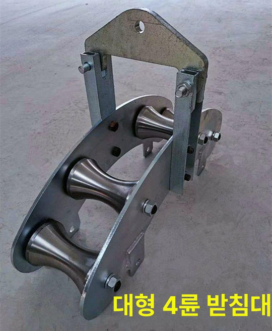 케이블플링기 풀링기 전선 초입 전기선 브레이크 이동식 다리 풀러 전동요비선 공구 전기줄, 중량형 걸이 4륜, 1개