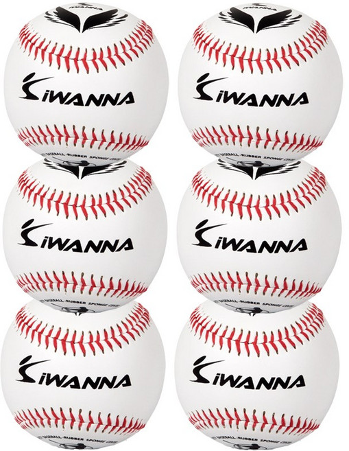 아이워너 안전 야구공, 6개
