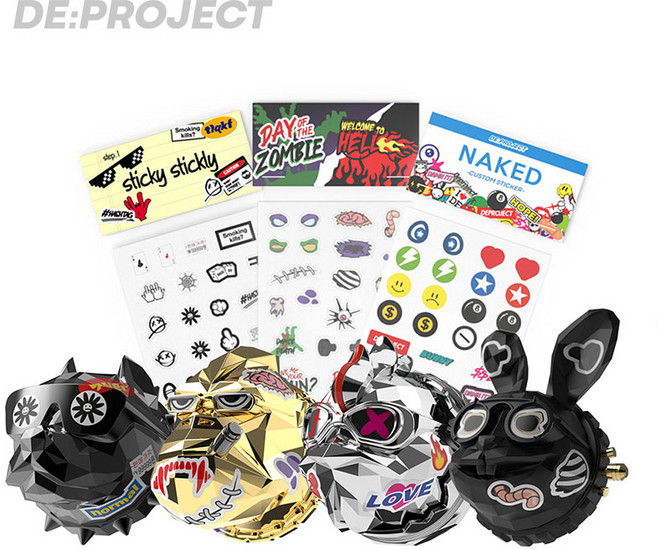 [디프로젝트]DESTICKER PACK CUSTOM_ITEM, 스타일:ZOMBIE, 단품