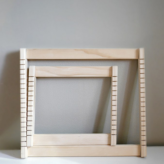 나무모아 소나무 원목 수직기 직조틀 위빙 타피스트리, Small(250x220)