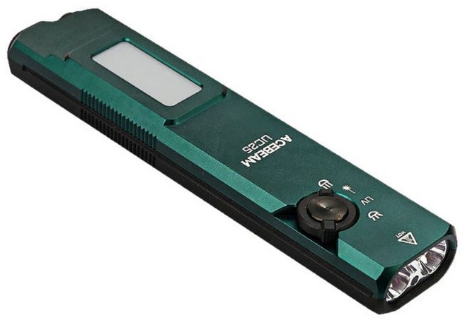 ACEBEAM UC25 多光源EDC手電筒 3100流明, 綠色, 1個