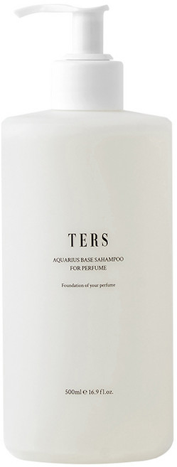테르스 아쿠아리어스 미산성 저자극 무향 샴푸, 500ml, 1개