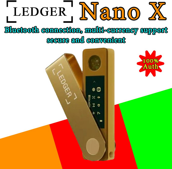 [정품/한국직배송] Ledger Nano X - 보안 콜드월렛 / BTC ETH SOL XRP ADA 지원 / 블루투스 기능 / 해킹 방지 / 랜덤 발송