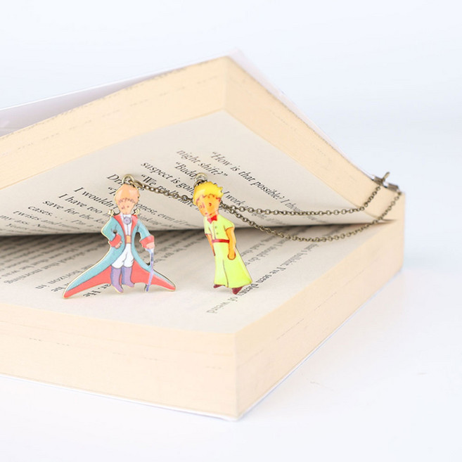 북키스 책갈피 B250 책을 읽게 만드는 감성 북마크, 02.어린왕자 망토