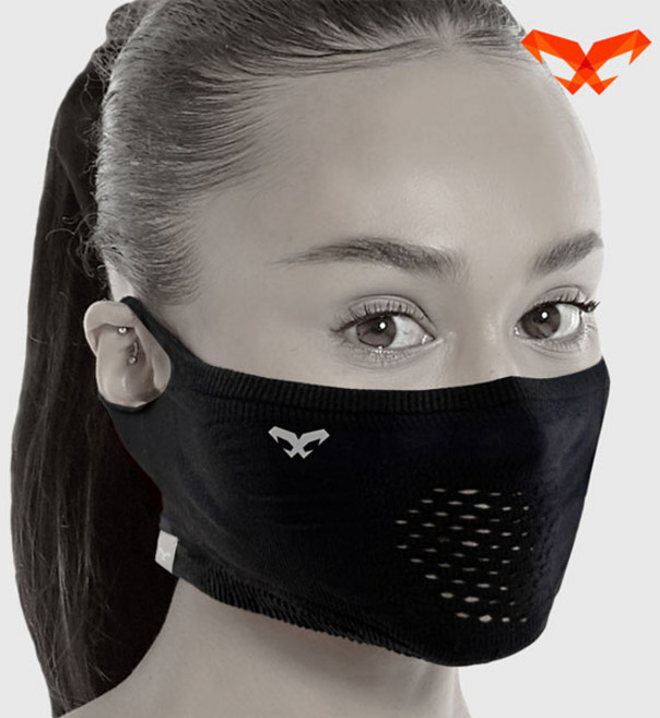 나루 여름 가을전용 슬림핏 스포츠 마스크 N1s, 베이지