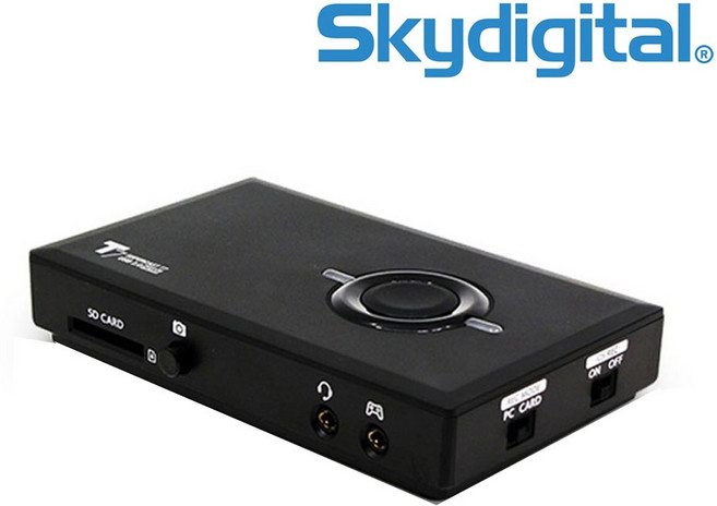 스카이디지탈 외장형 USB 캡쳐보드 HDMI 4K 영상 녹화 슈퍼캐스트T7