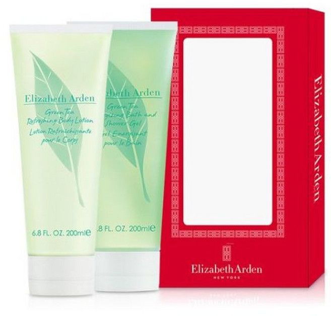 엘리자베스아덴 그린티 바디 2종 세트(로션200ml+바디워시200ml)+쇼핑백, 1개, 200ml