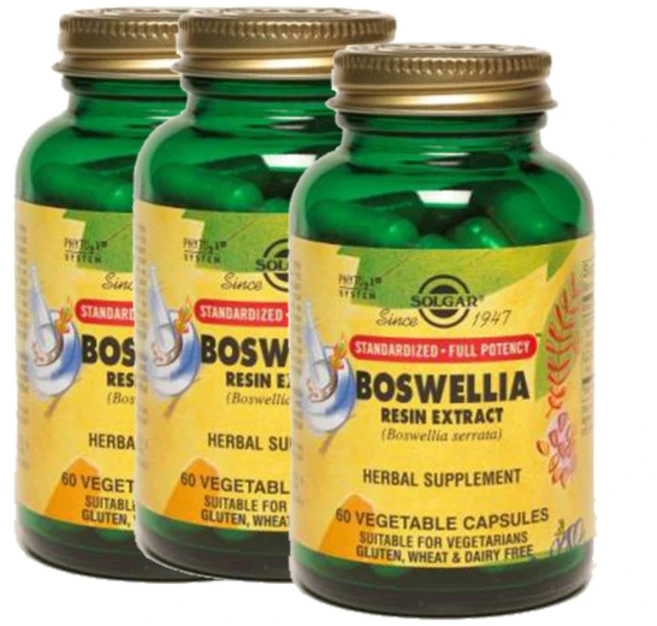 솔가 보스웰리아 레진 추출물 베지터블 캡슐, 60정, 3개 - 쿠팡