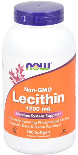 나우푸드 레시틴 1200mg 200소프트젤, 200정, 1개