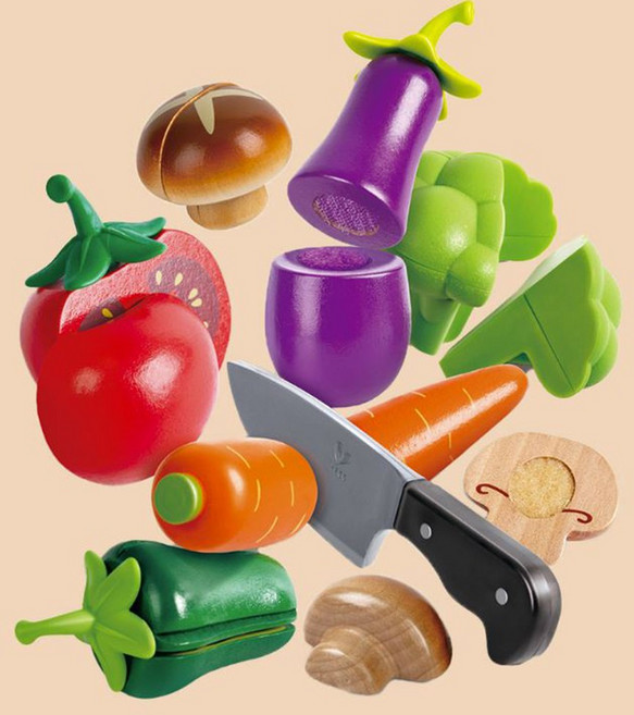 하페 싱싱한 야채소품 소꿉 역할 놀이