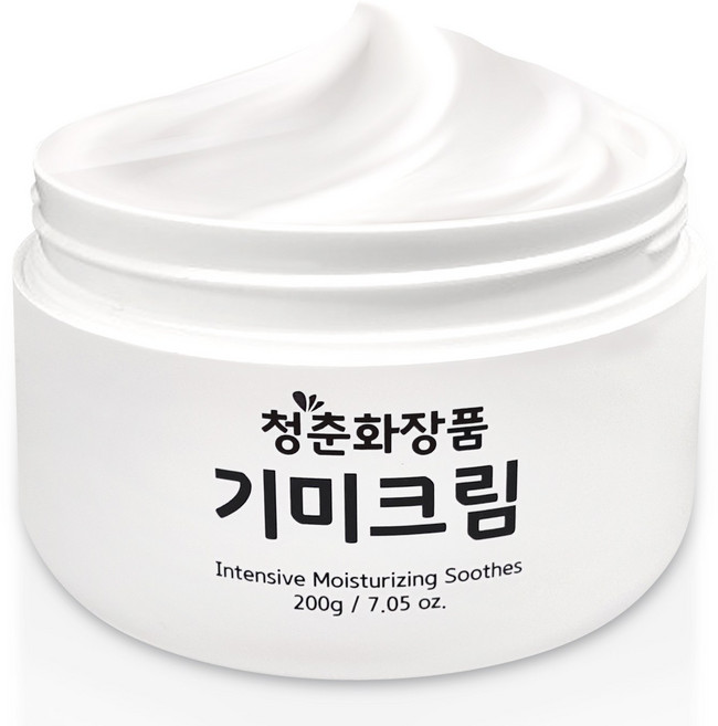 청춘화장품 기미크림 주름 미백 잡티 톤업 1통, 200g, 1개