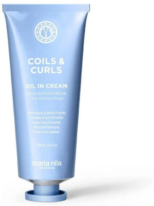 Maria Nila 마리아닐라 코일스 앤 컬즈 오일인 크림 100ml, 1개 - 쿠팡
