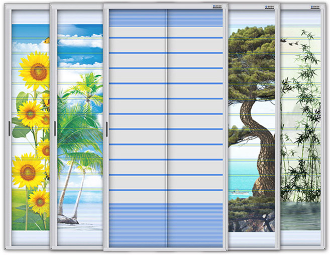 엔케이롤 현관롤방충망, 회색무늬(고급형)