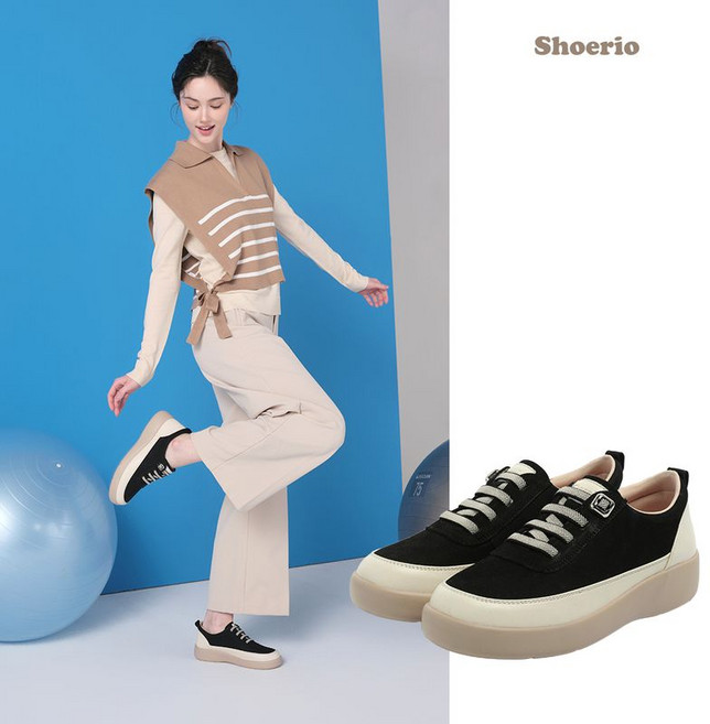 슈리오 소가죽 노바 컴포트 슈즈