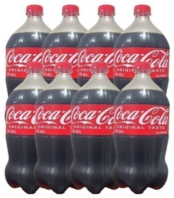코카콜라, 1.8L, 1개
